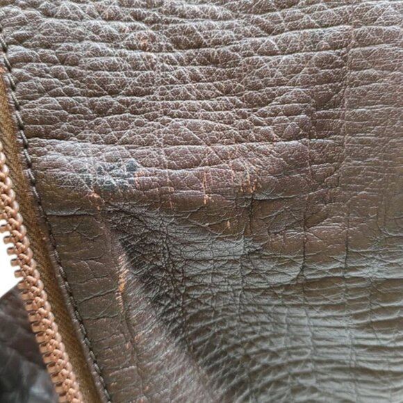 216245BO (L3) Loewe Hand Bag Brown Leather - Picture 6 of 9